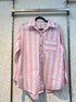 Striped Collar Shirt